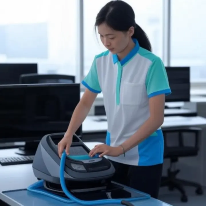 Schoon en opgeruimd kantoor gereinigd door Gilde ICT Detachering B.V.